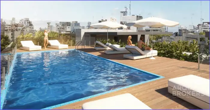 Apartamento monoambiente en venta en  Pocitos Nuevo - 103