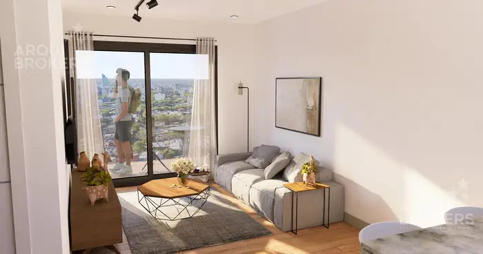 Apartamento de un dormitorio en venta en Cordón Sur - 202