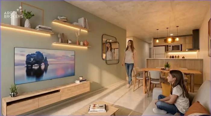Apartamento de un dormitorio en venta en Pocitos - 202