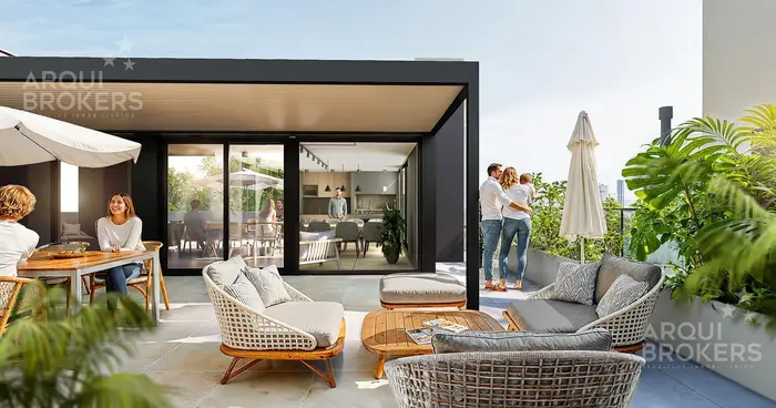 Apartamento de dos dormitorios en venta en Punta Carretas - 201B