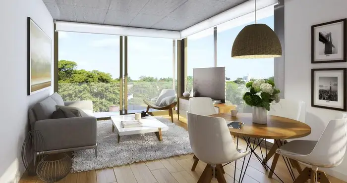 Apartamento de dos dormitorios con patio en venta en Maldonado - 001