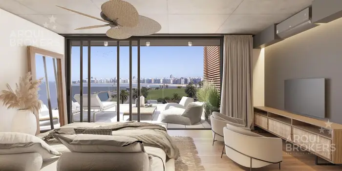 Apartamento  de tres dormitorios en venta en Pocitos - 1101