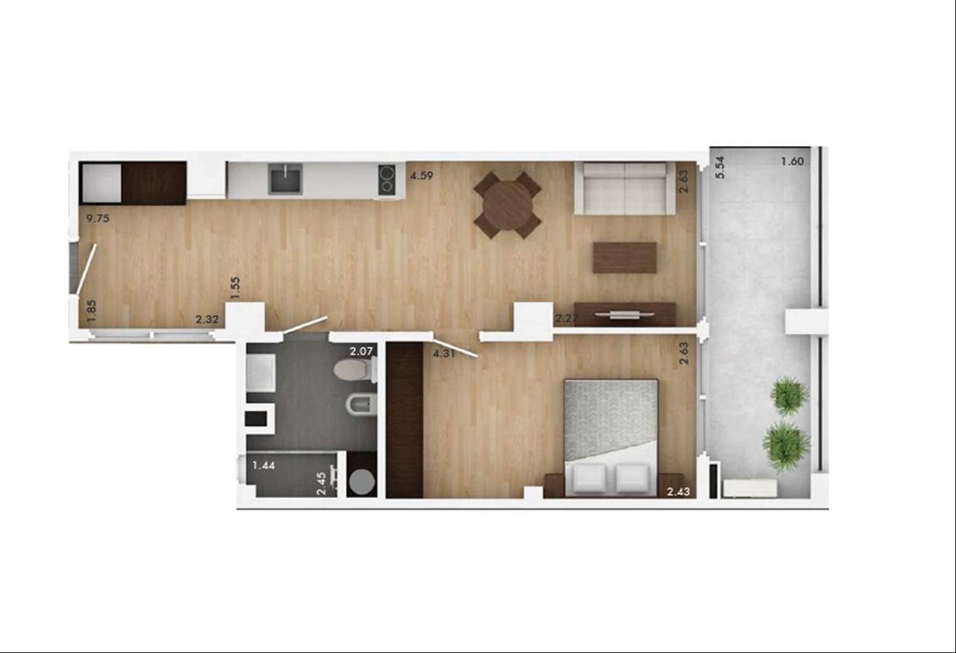Apartamento en Ciudad Vieja, propiedad 267487 -Imagen 12