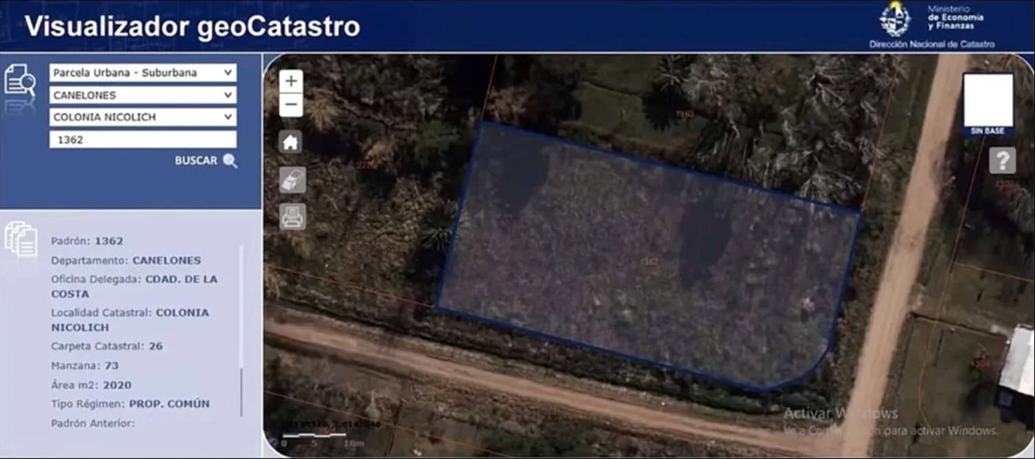 Terreno en Colinas de Carrasco, propiedad 275119 -Imagen 1