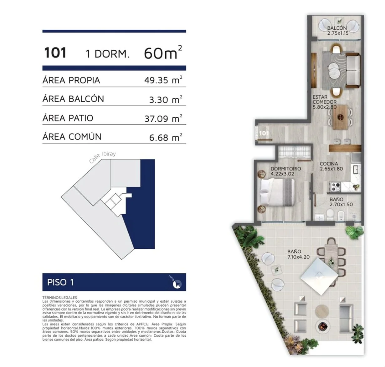 Apartamento en Punta Carretas, propiedad 283376 -Imagen 15