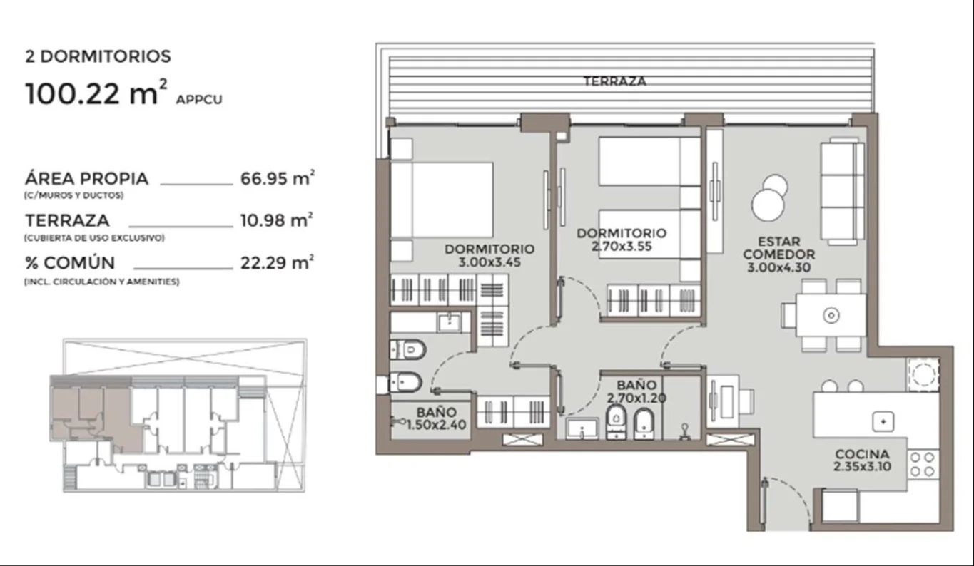 Apartamento en Punta Carretas, propiedad 284699 -Imagen 14