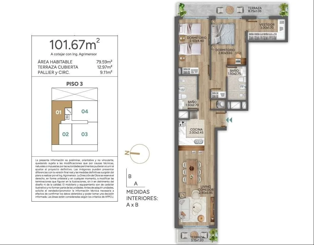 Apartamento en Punta Carretas, propiedad 285417 -Imagen 16