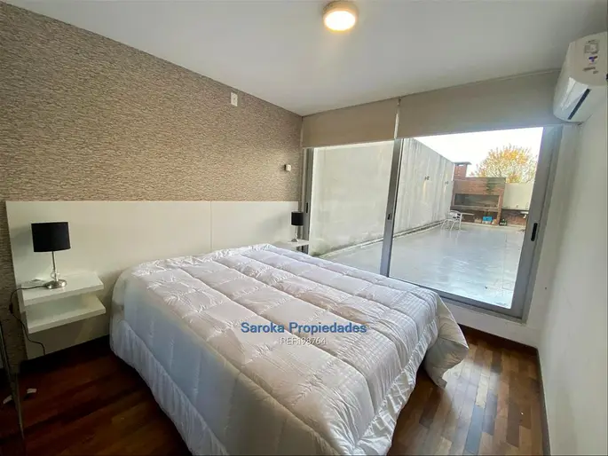 Alquiler apartamento amueblado 2 Dormitorios patio y parrillero