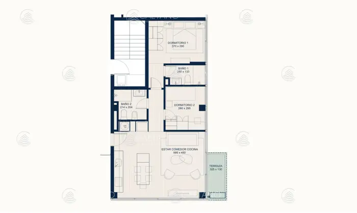 Apartamento 2 dormitorios en venta - Roosevelt, Punta del Este