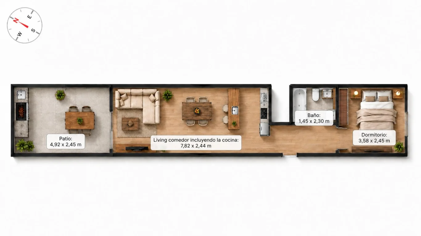 Apartamento en Capurro, propiedad 291048 -Imagen 14