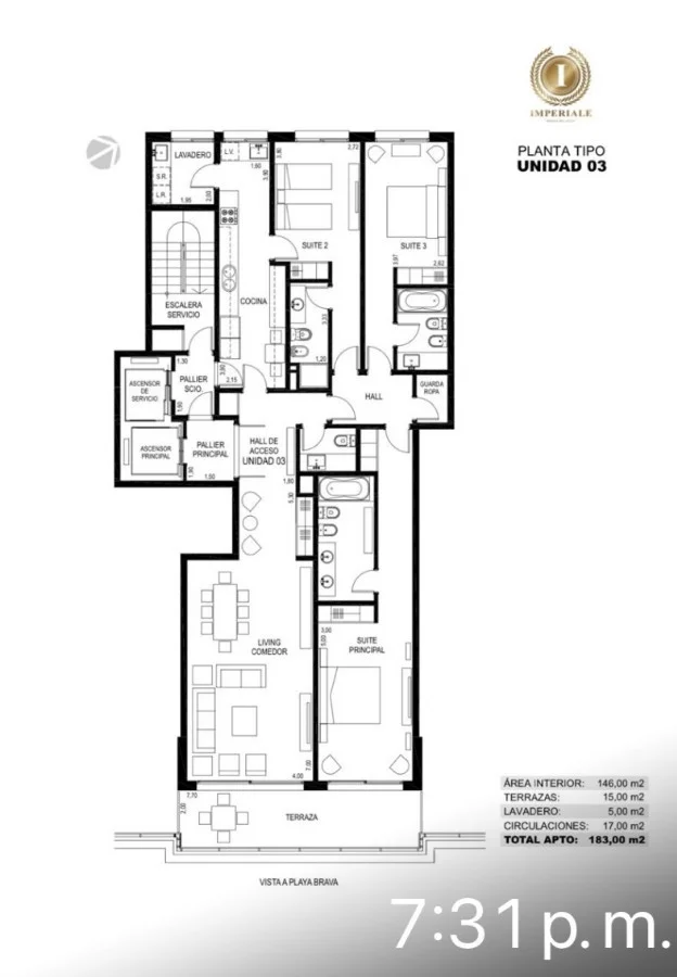 Apartamento en Playa Brava, propiedad 284406 -Imagen 10