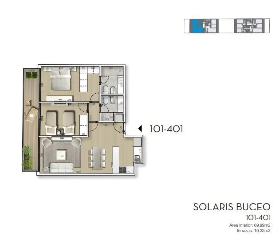 Apartamento en Buceo, propiedad 284459 -Imagen 5