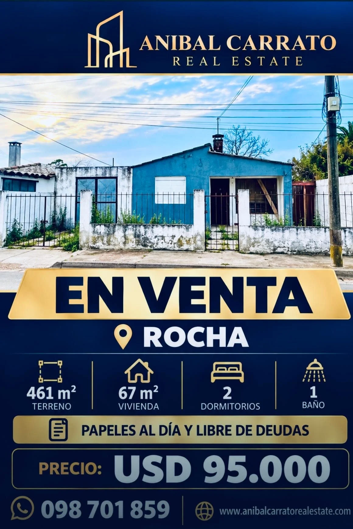 Casa en Rocha, propiedad 300574 -Imagen 1