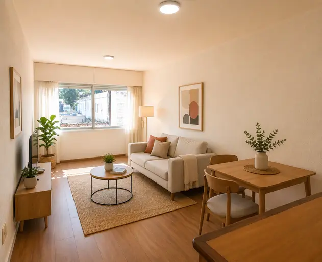 Monoambiente Muy Soleado En Pocitos Ideal Para Vivienda O Inversión En Una De Las Mejores Zonas De Pocitos, Excelente Conectividad