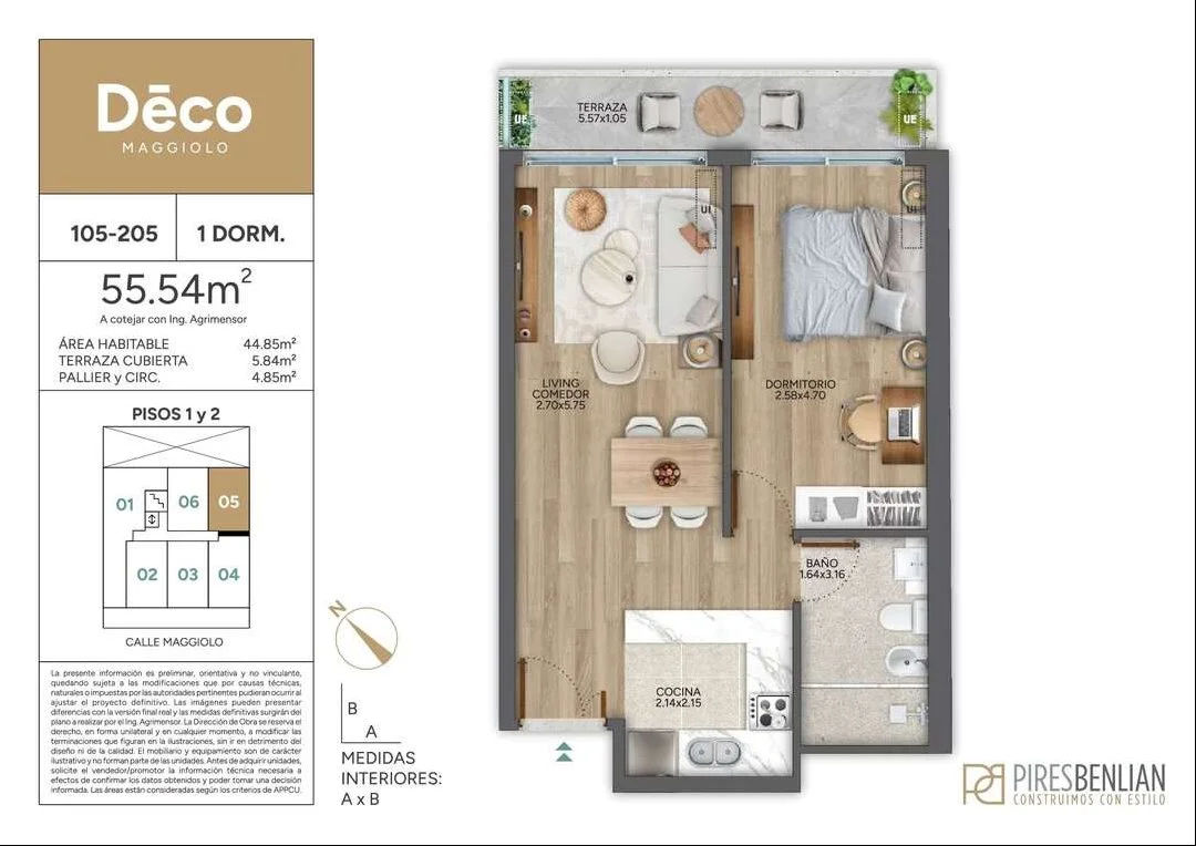 Apartamento en Parque Rodó, propiedad 291124 -Imagen 8