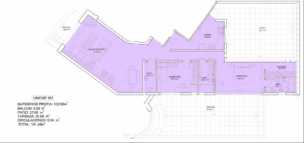 Apartamento en Punta Carretas, propiedad 292297 -Imagen 21