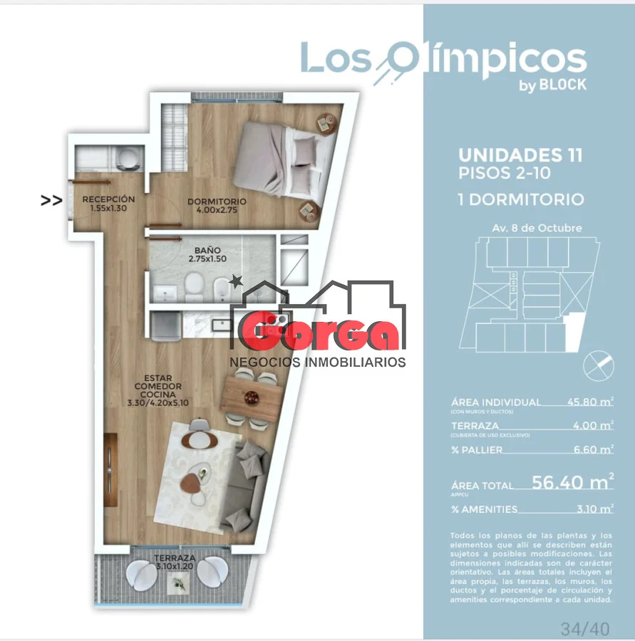 Apartamento en La Blanqueada, propiedad 148465 -Imagen 5