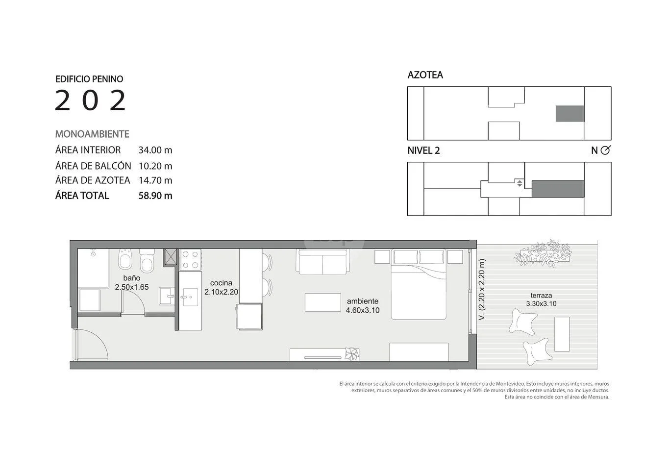 Apartamento en Unión, propiedad 286451 -Imagen 15