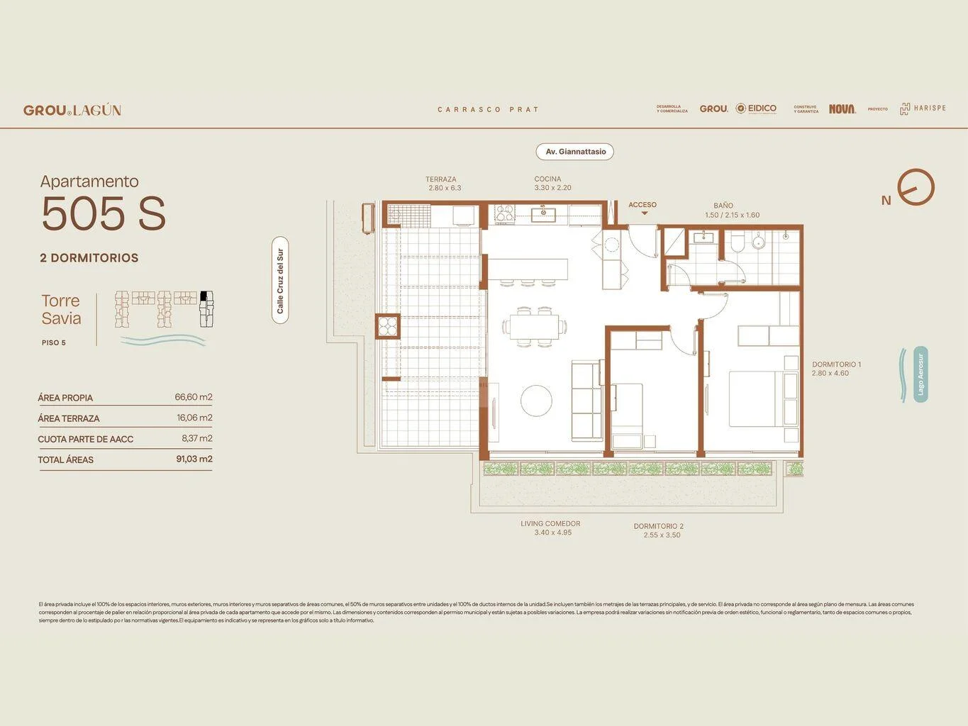 Apartamento en Ciudad de la Costa, propiedad 299454 -Imagen 3