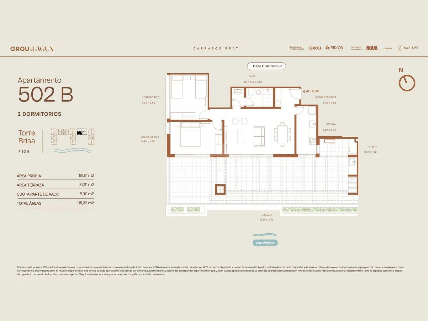 Apartamento en Ciudad de la Costa, propiedad 299456 -Imagen 2
