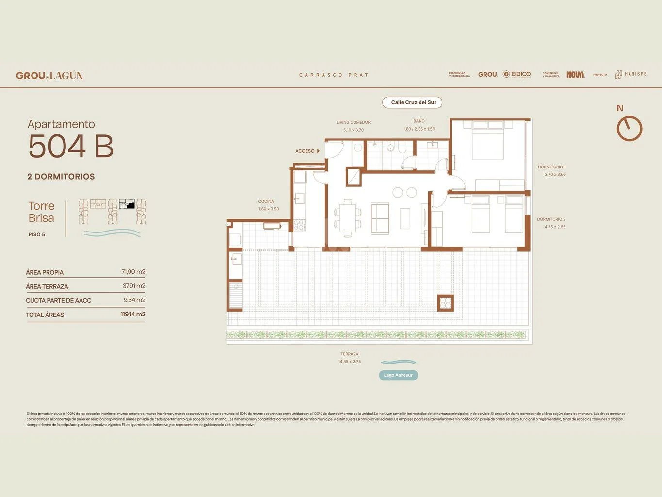 Apartamento en Ciudad de la Costa, propiedad 299467 -Imagen 2
