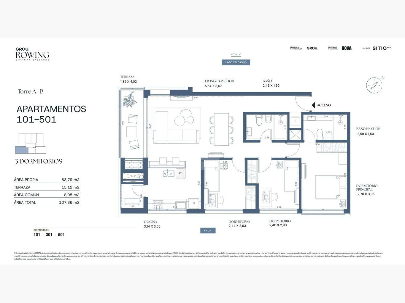 Apartamento en Ciudad de la Costa, propiedad 299574 -Imagen 2