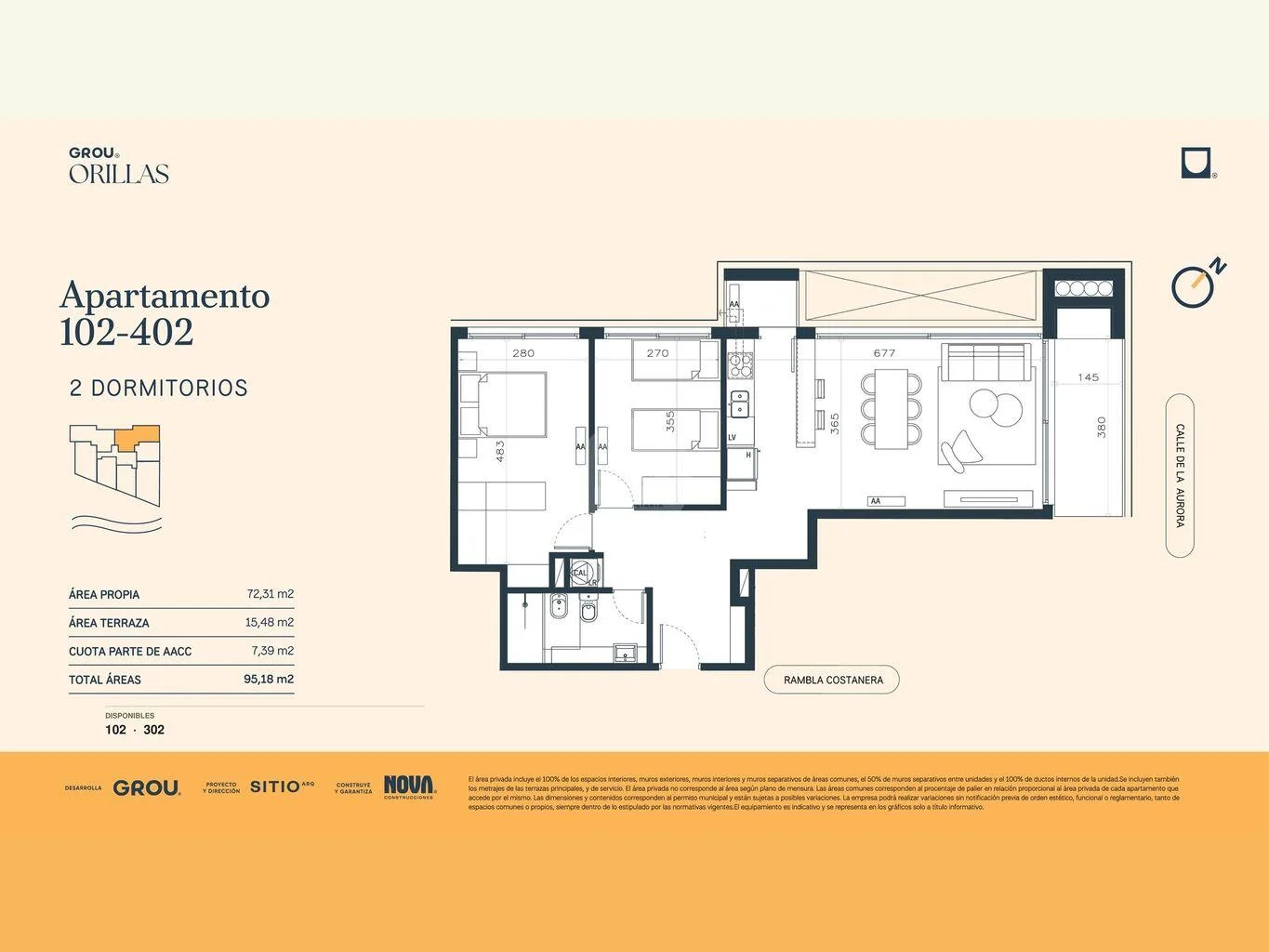 Apartamento en Ciudad de la Costa, propiedad 300415 -Imagen 2