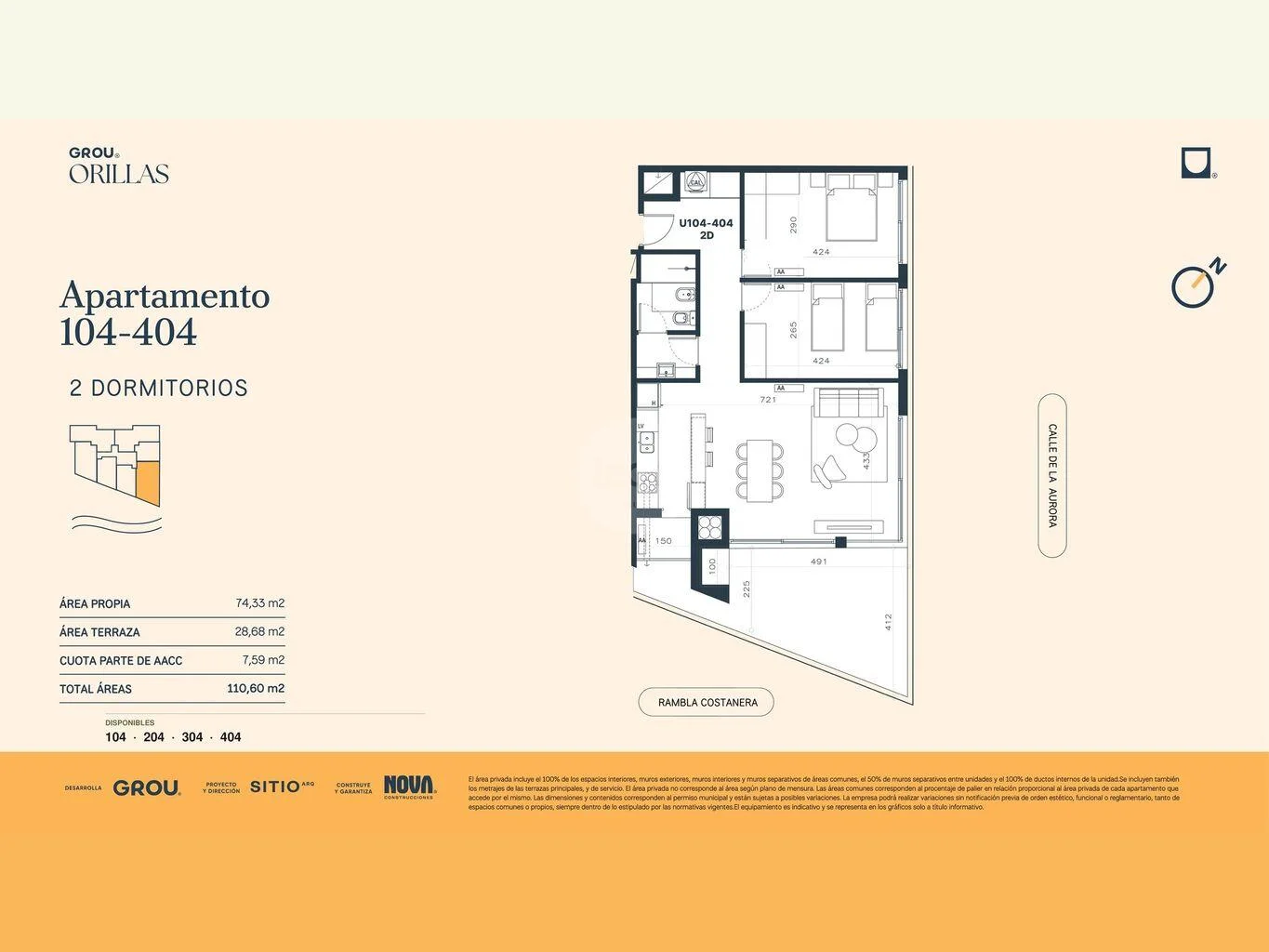Apartamento en Ciudad de la Costa, propiedad 300416 -Imagen 2