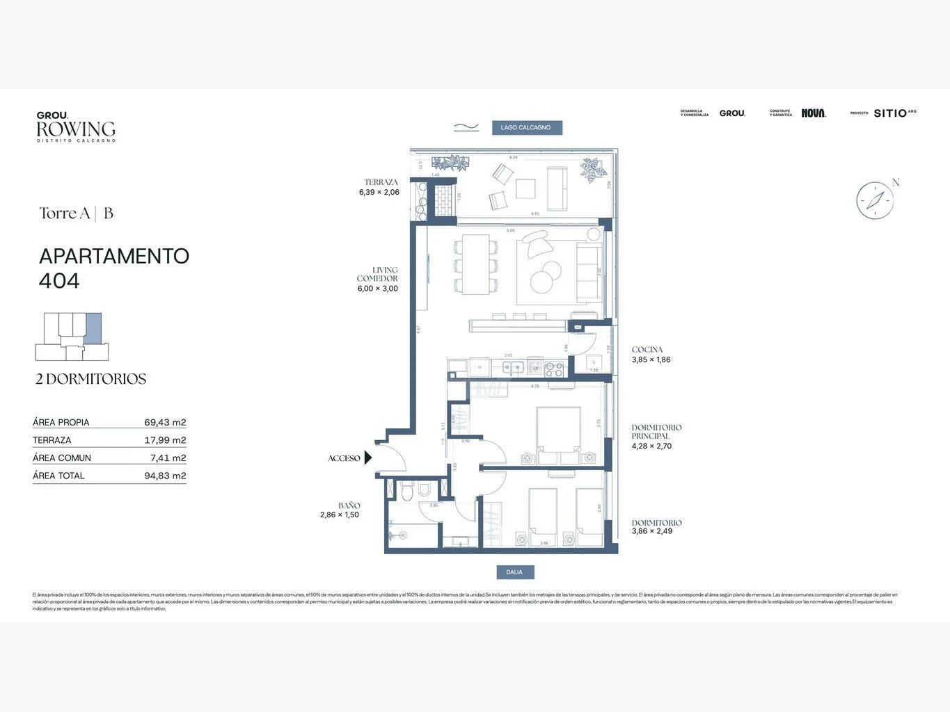 Apartamento en Ciudad de la Costa, propiedad 302028 -Imagen 2