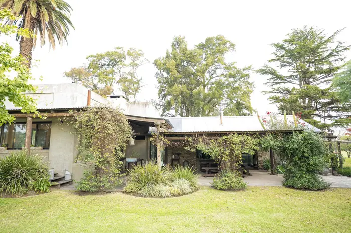 Venta Chacra en Artilleros, Colonia. Olivos, tajamar, piscina, galpones, dos casas, riego por goteo.