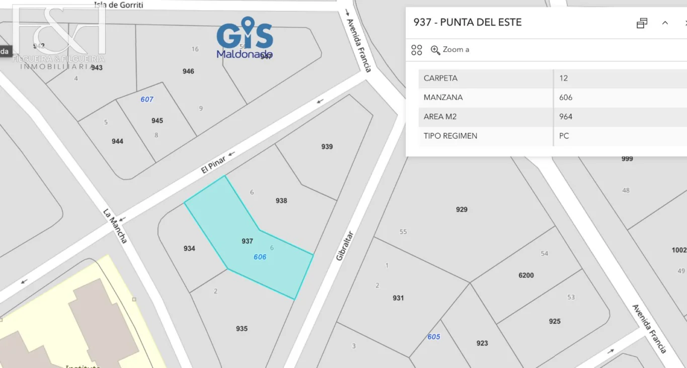 Terreno en Punta del Este, propiedad 289406 -Imagen 1