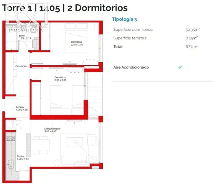 Apartamento en Malvín, propiedad 289407 -Imagen 9