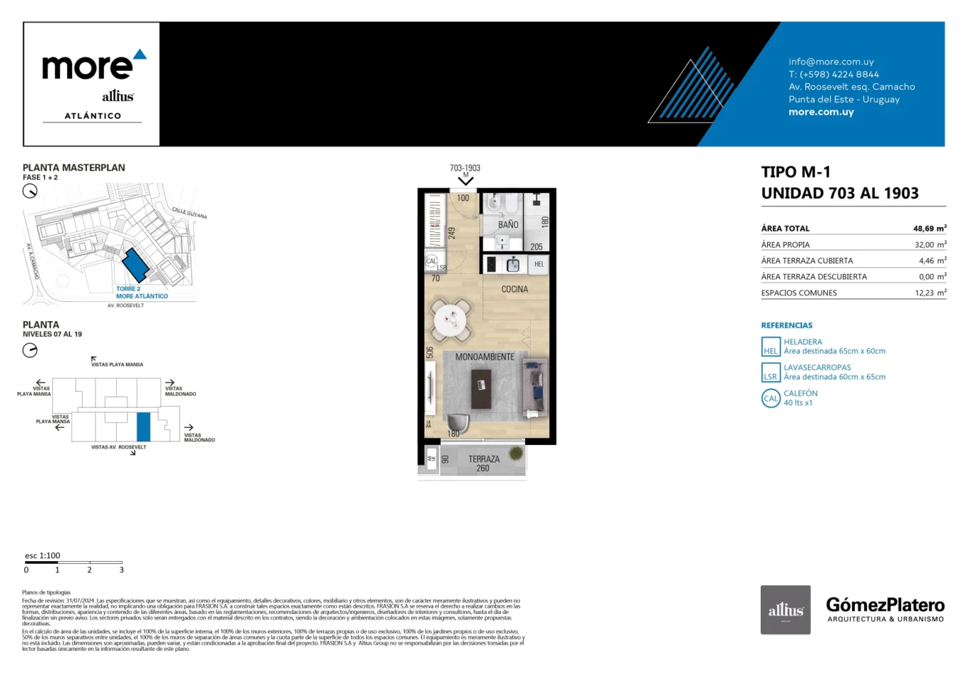 Apartamento en Punta del Este, propiedad 280057 -Imagen 14