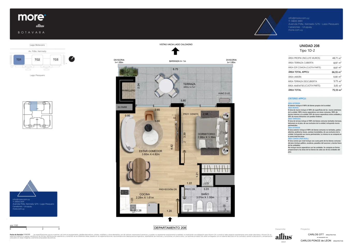 Apartamento en Parque Carrasco, propiedad 282237 -Imagen 1