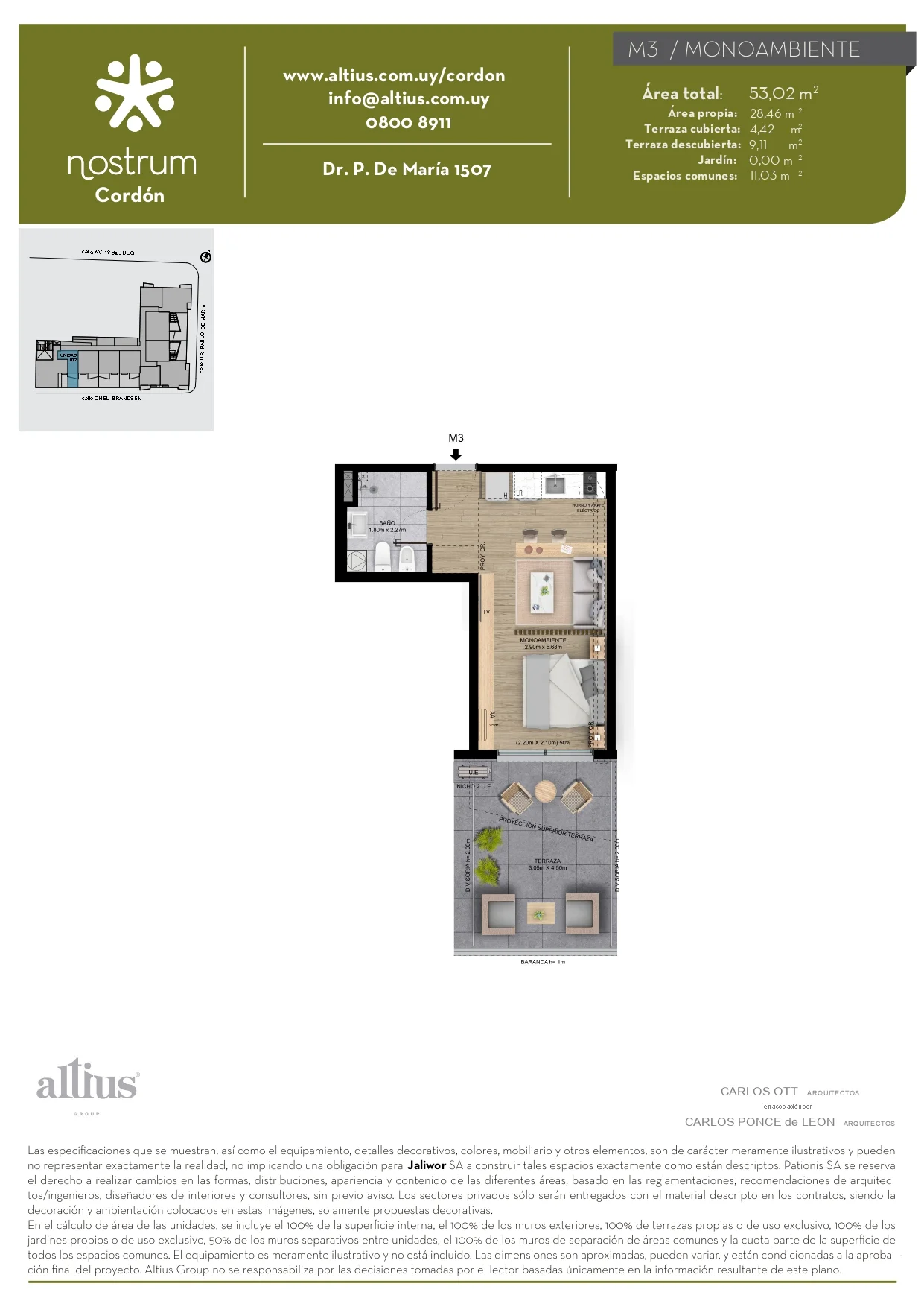 Apartamento en Cordón, propiedad 282275 -Imagen 15