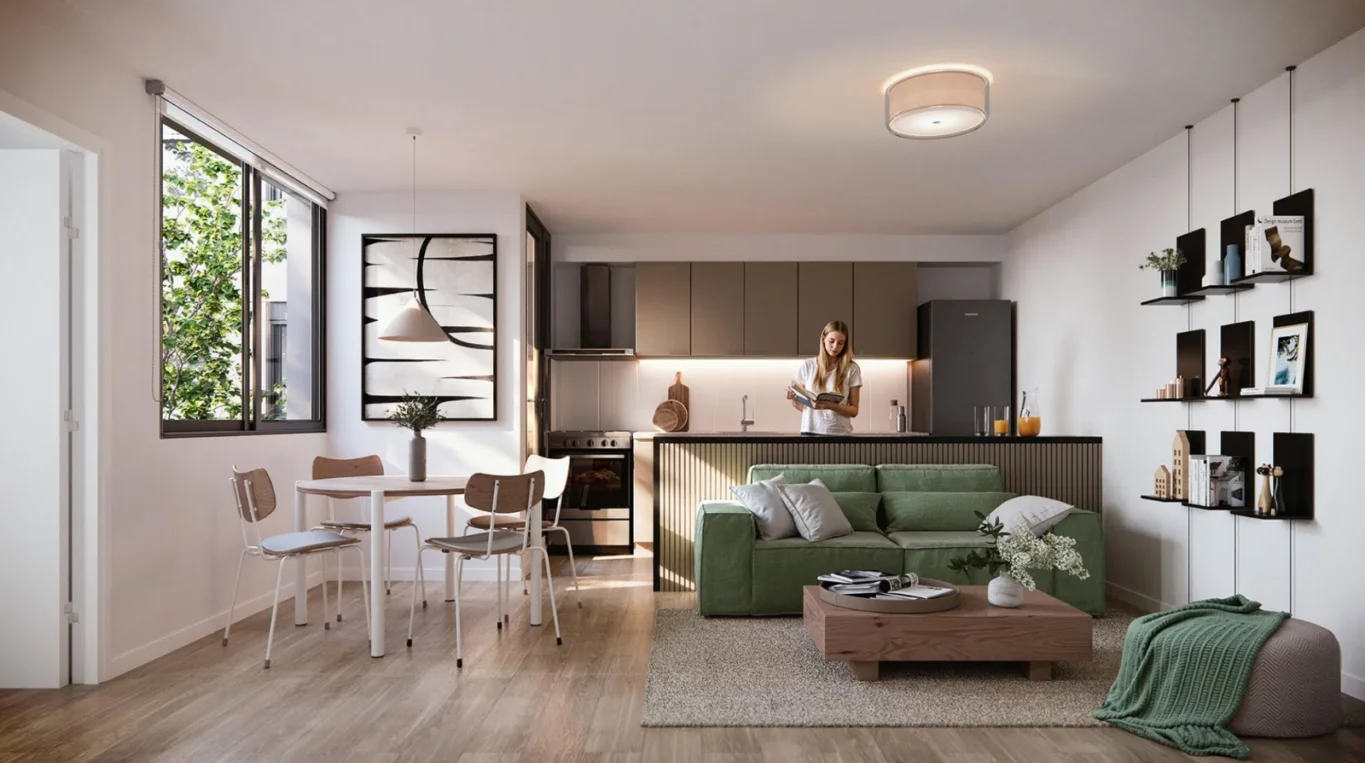 Apartamento en Tres Cruces, propiedad 282580 -Imagen 2
