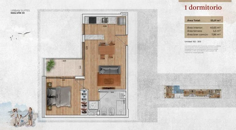 Apartamento en Malvín Norte, propiedad 181666 -Imagen 8
