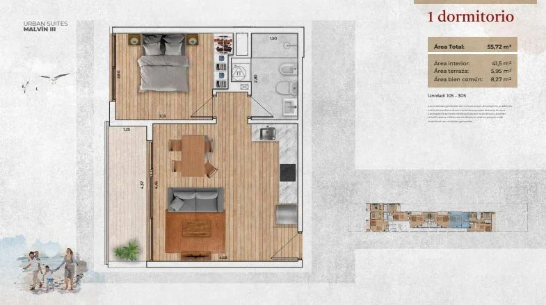 Apartamento en Malvín Norte, propiedad 181672 -Imagen 9