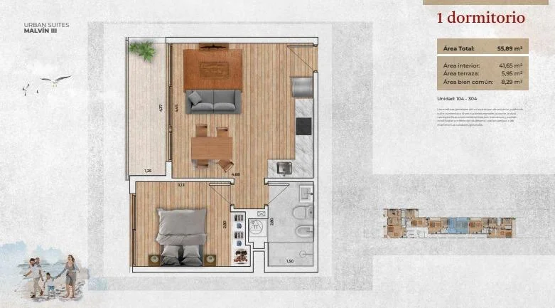 Apartamento en Malvín Norte, propiedad 181686 -Imagen 7