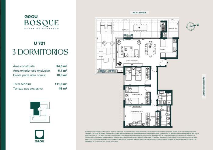Apartamento en Barra de Carrasco, propiedad 274521 -Imagen 11