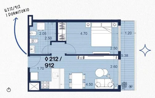 Apartamento en Palermo, propiedad 274879 -Imagen 12