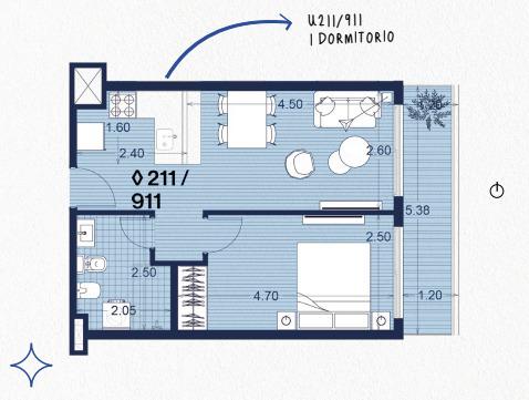 Apartamento en Palermo, propiedad 274889 -Imagen 12