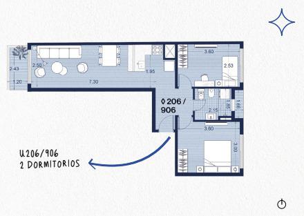 Apartamento en Palermo, propiedad 274965 -Imagen 12