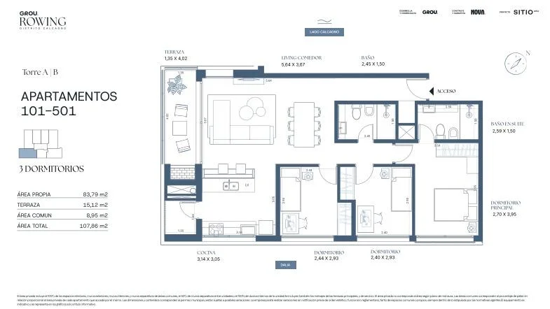Apartamento en Carrasco Este, propiedad 276376 -Imagen 13