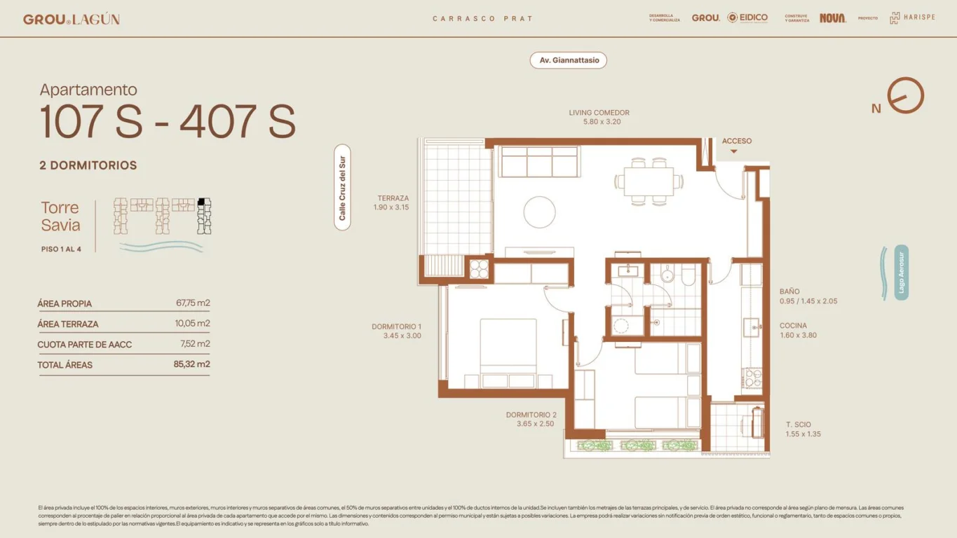 Apartamento en Barra de Carrasco, propiedad 276631 -Imagen 12