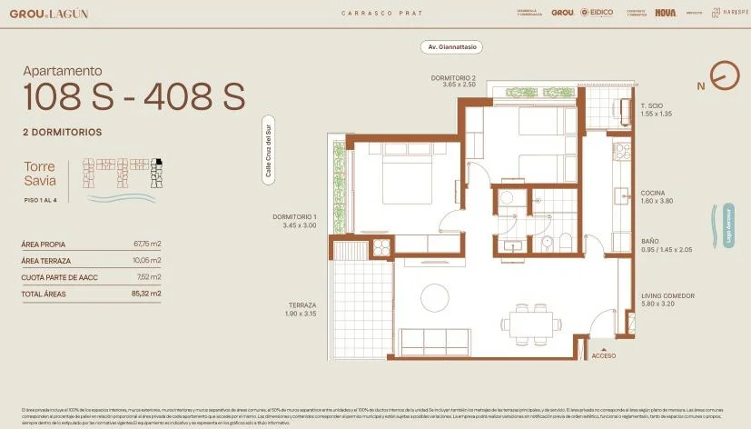Apartamento en Barra de Carrasco, propiedad 276634 -Imagen 12
