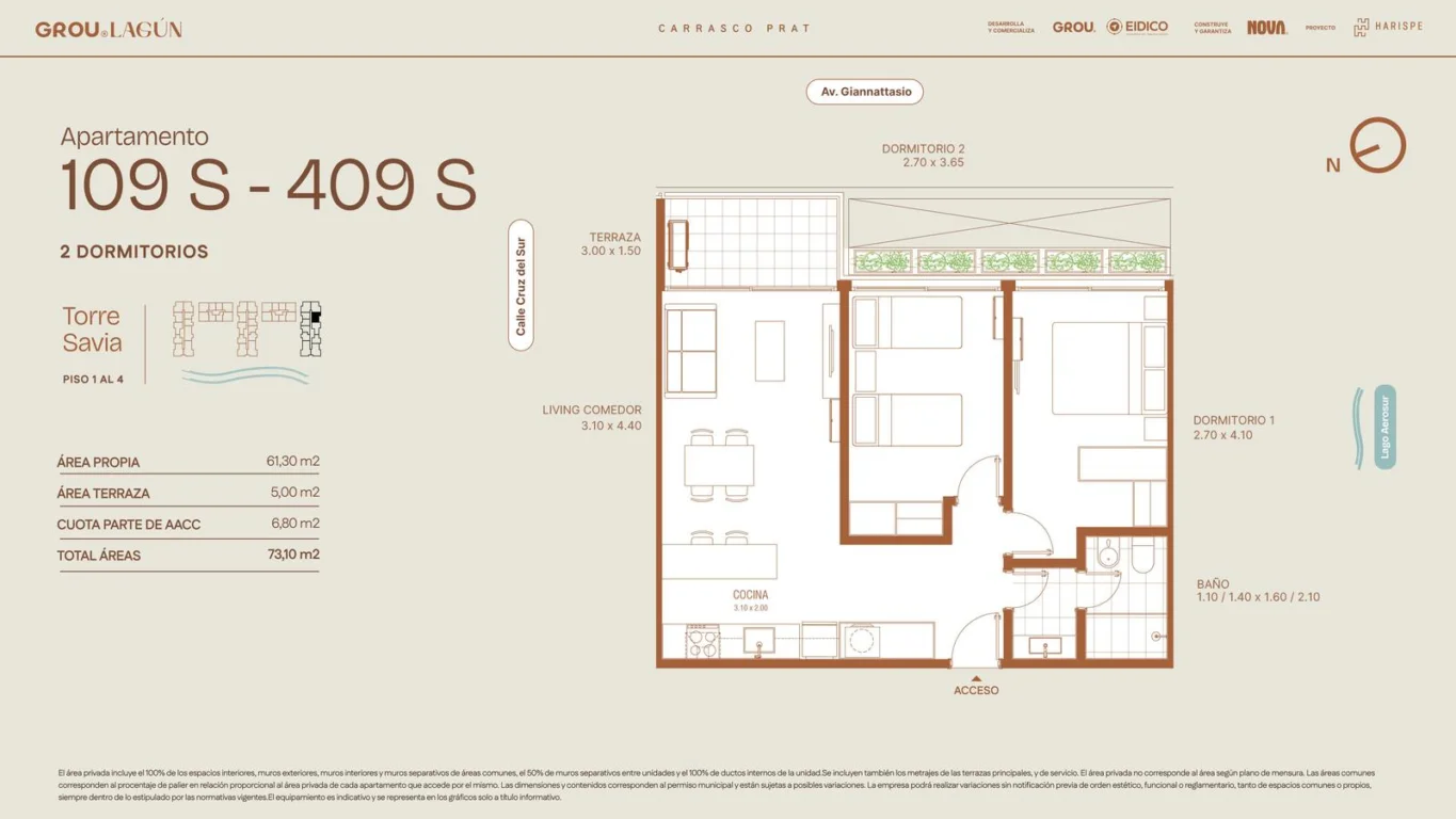 Apartamento en Barra de Carrasco, propiedad 276635 -Imagen 12