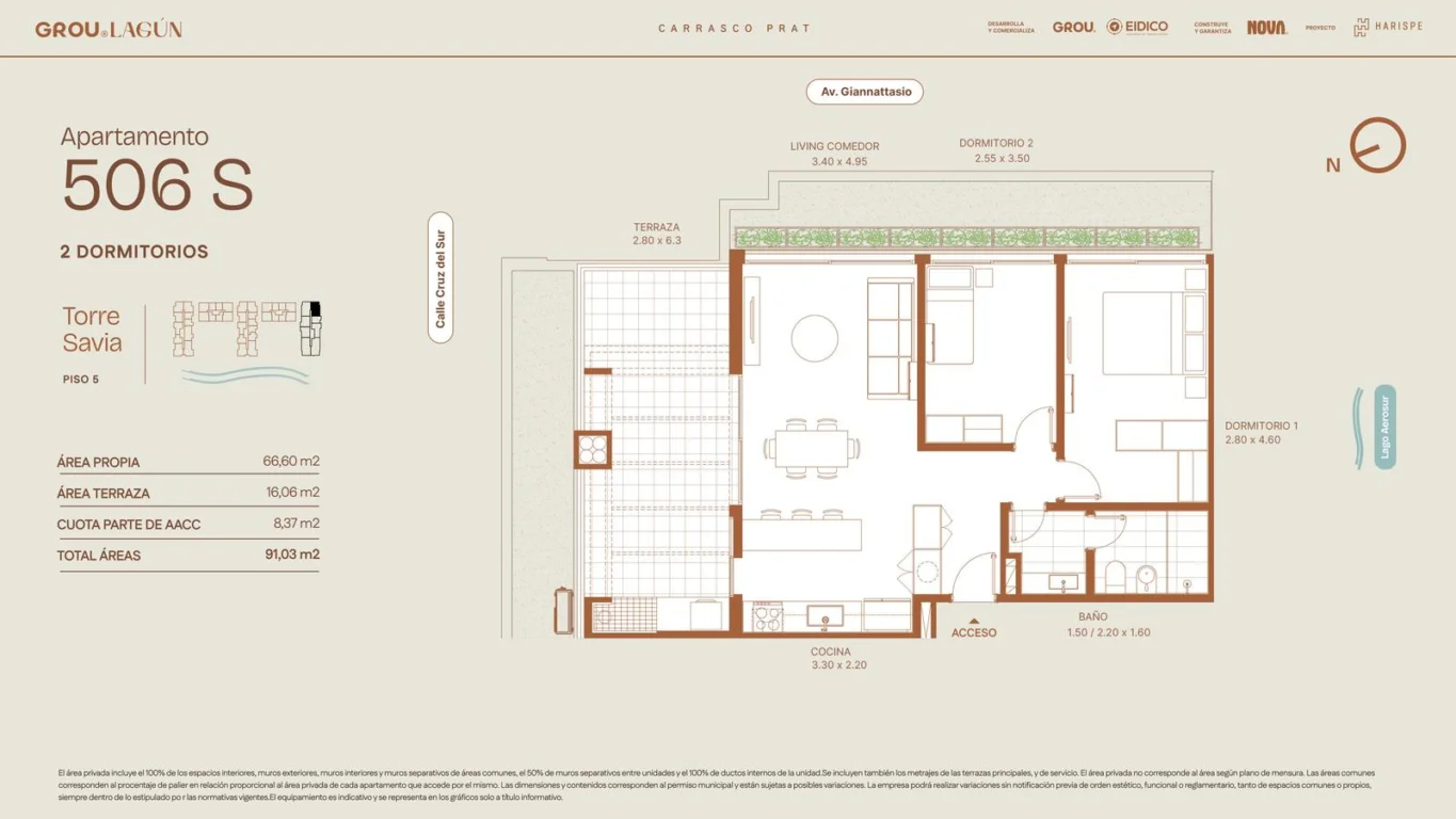 Apartamento en Barra de Carrasco, propiedad 276640 -Imagen 12