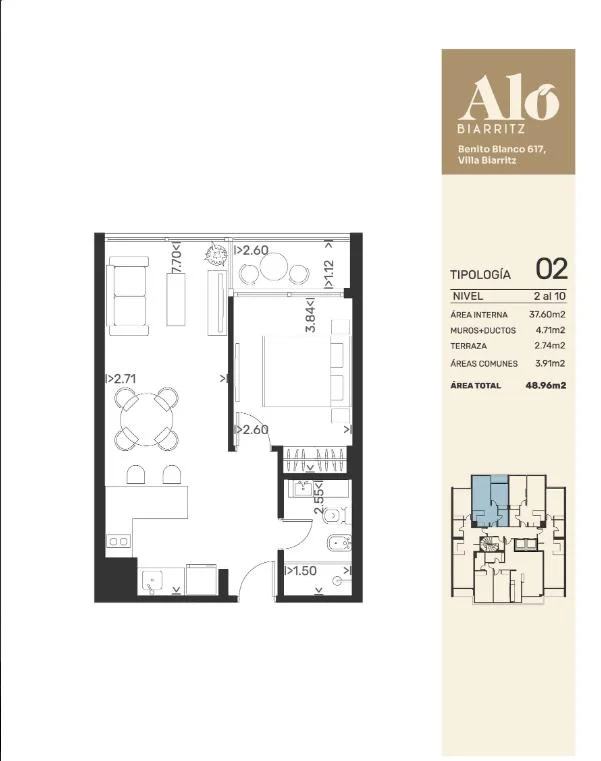 Apartamento en Villa Biarritz, propiedad 283073 -Imagen 23