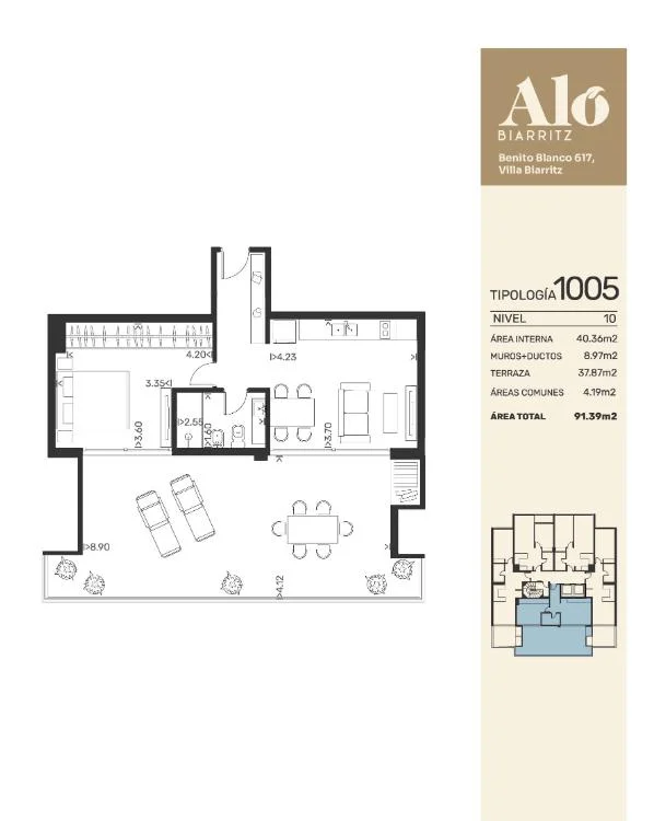 Apartamento en Villa Biarritz, propiedad 283087 -Imagen 19